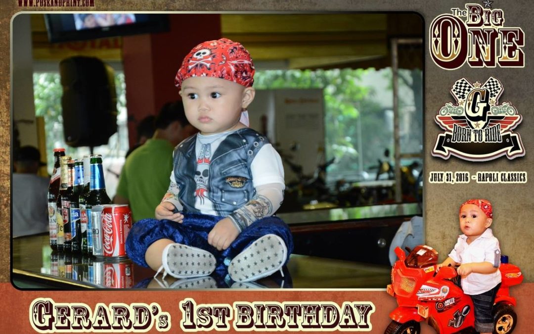 Gerard’s 1st Birthday – Photoman