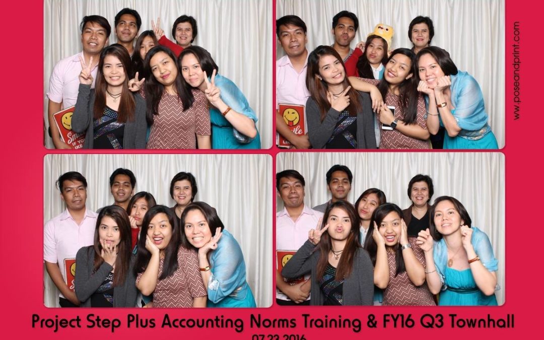 Proj. Step Plus Accounting Norms & FY16 Q3 Townhall