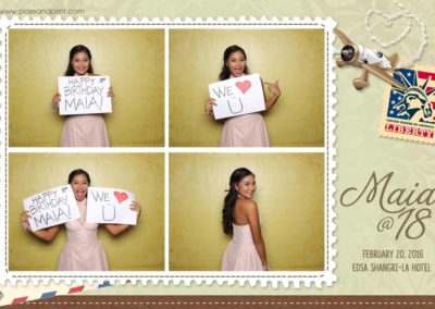 Pose And Print Photobooth Template - 4 shots