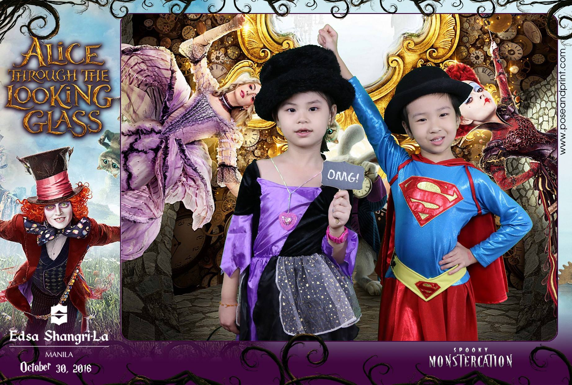 EDSA Shangri-La Hotel’s Trick or Treat – Photobooth