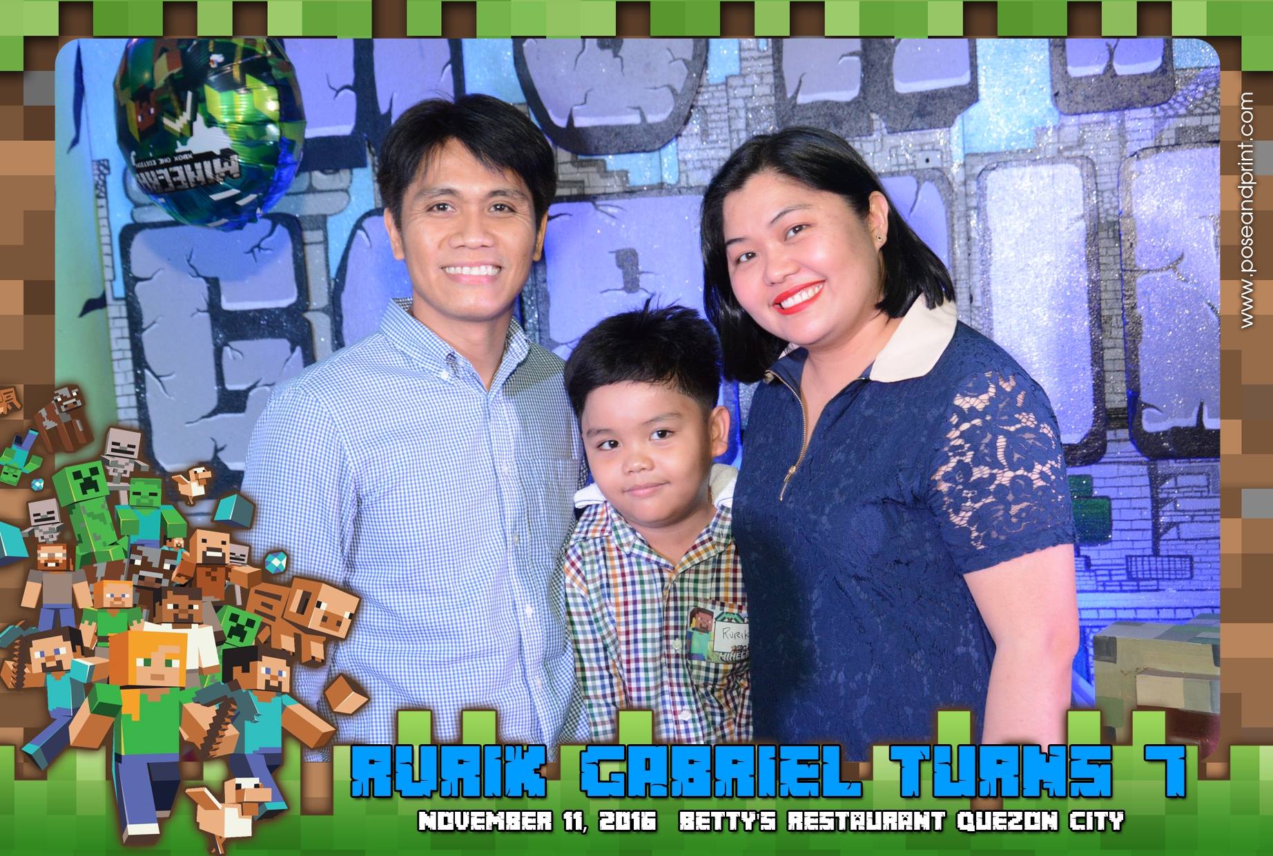 Rurik Gabriel’s 7th Birthday – Photoman