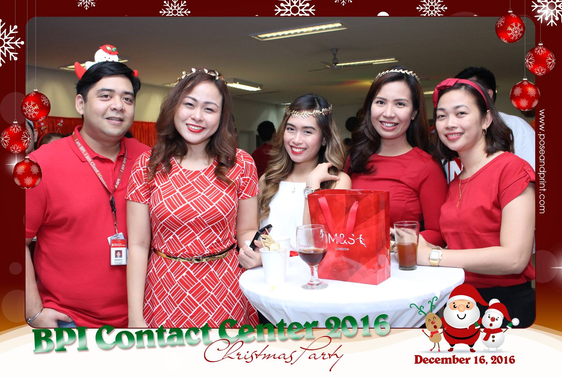 BPI Contact Center 2016 Christmas Party – Photoman