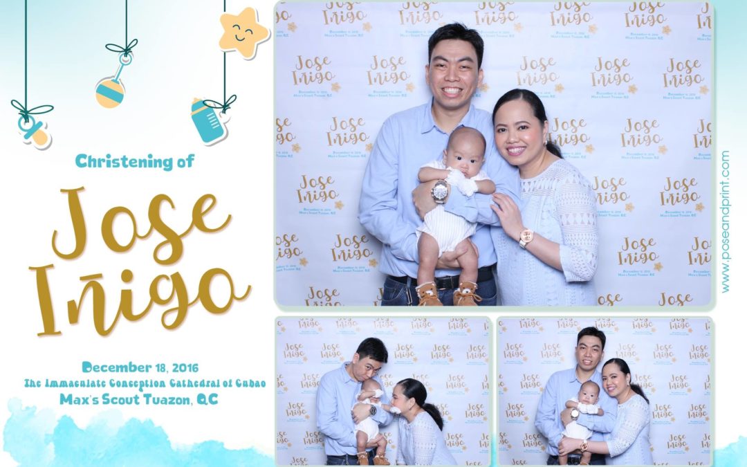 Jose Inigo Christening