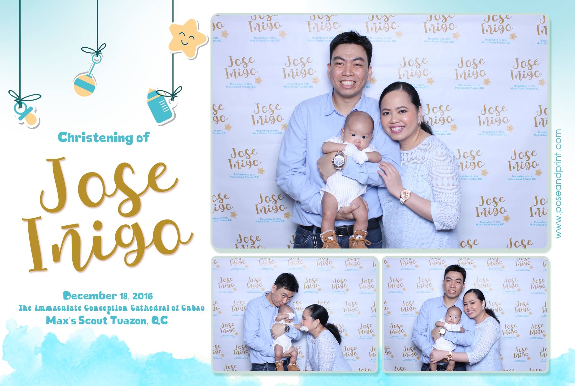 Jose Inigo Christening