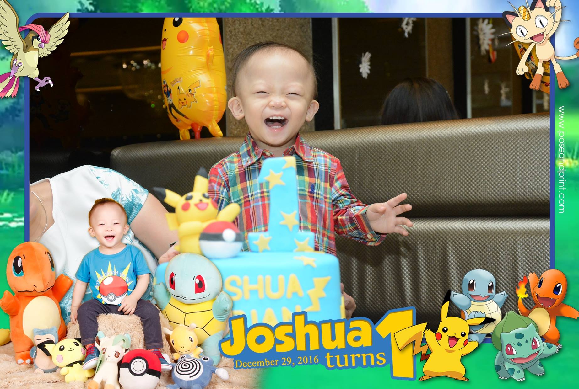 Joshua’s 1st Birthday – Photoman