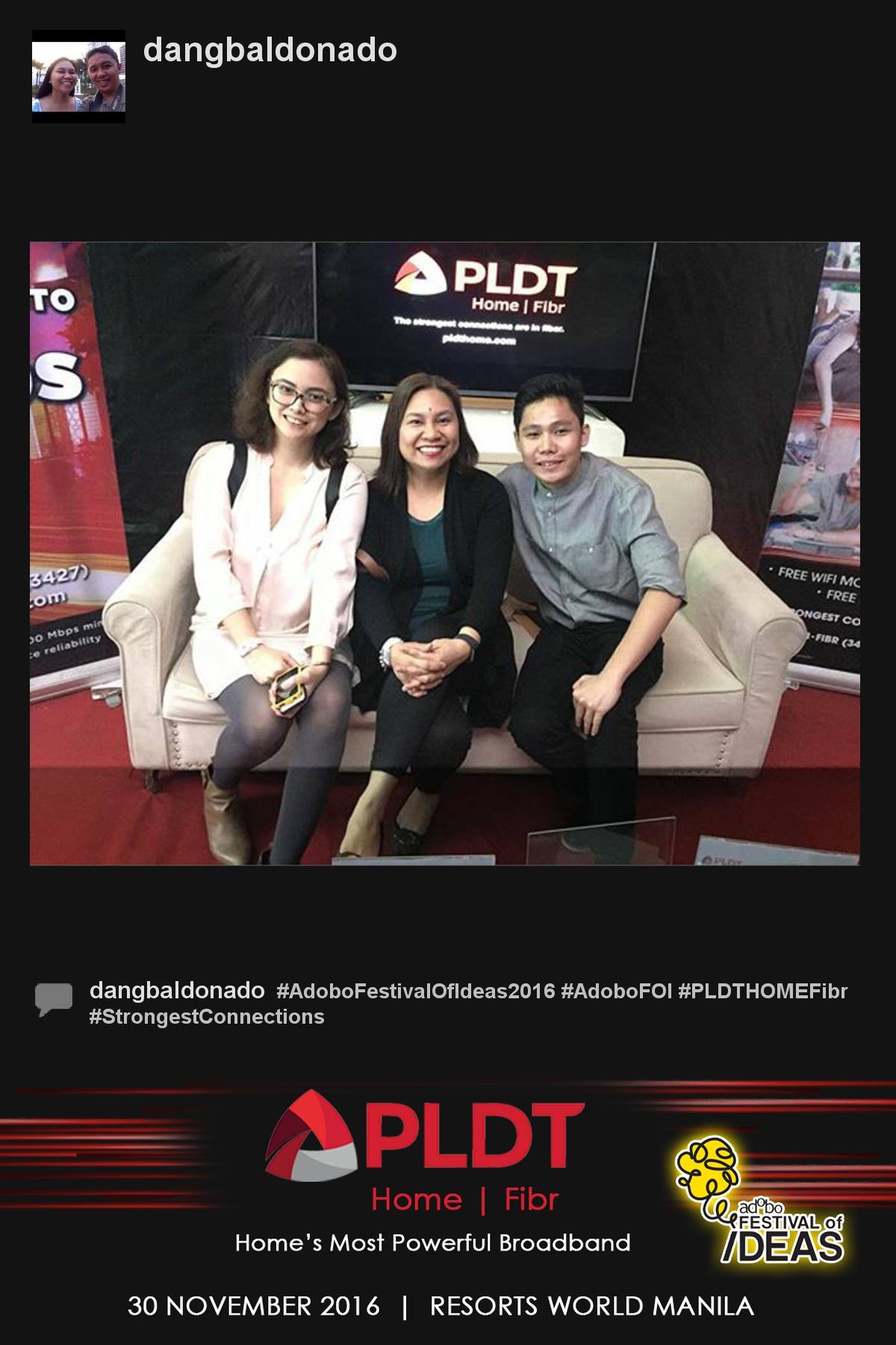PLDT Home Fibr @ Adobo Festival Of Ideas – Hashtag Project