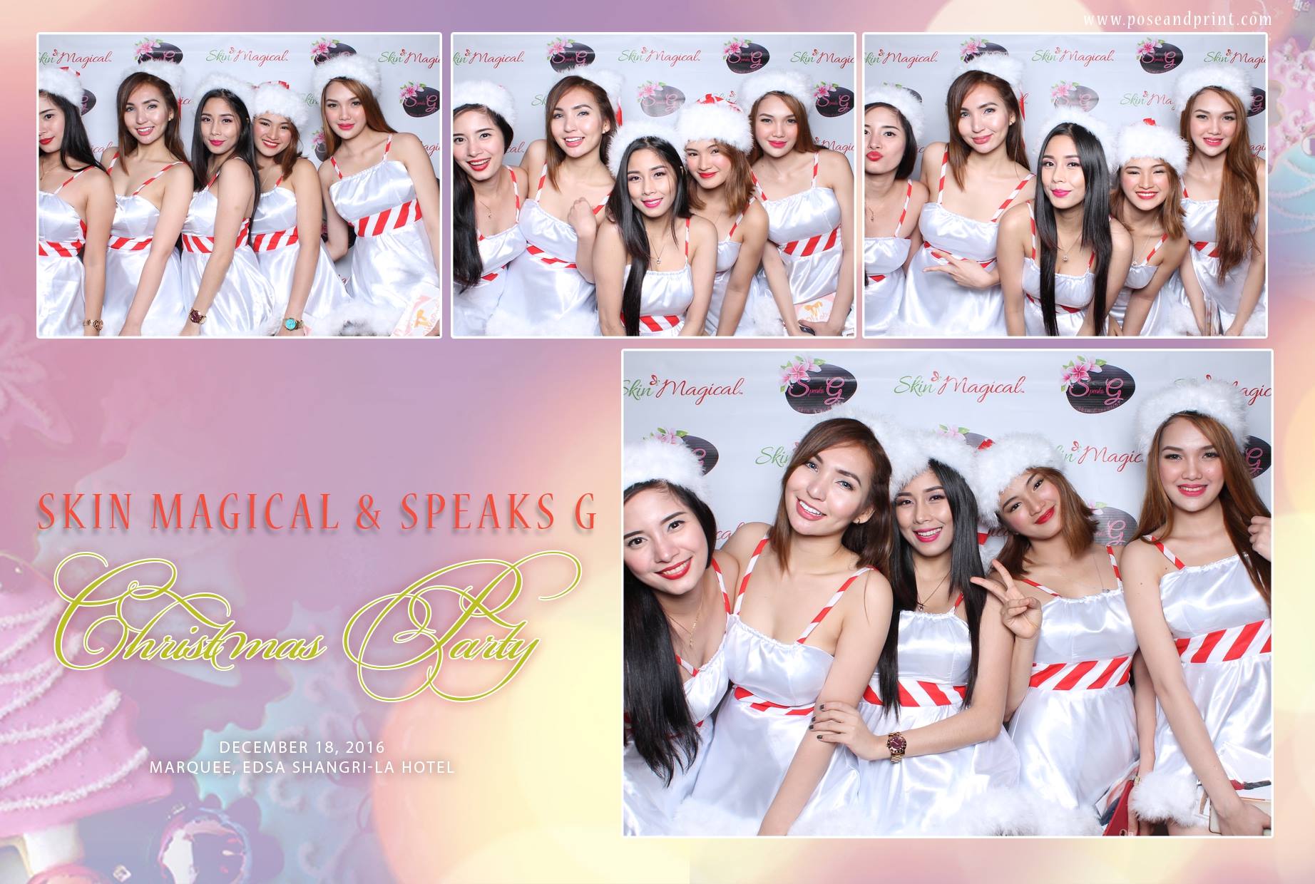 Skin Magical and Speaks G Christmas Party
