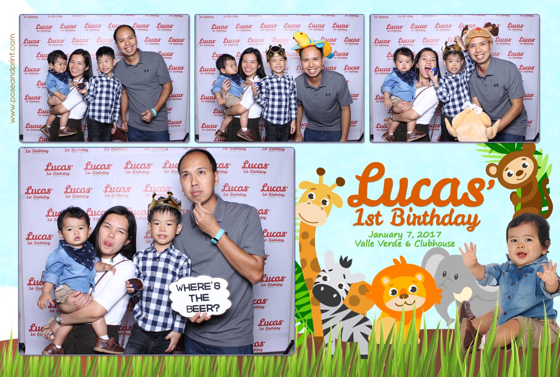 Lucas’ 1st Birthday