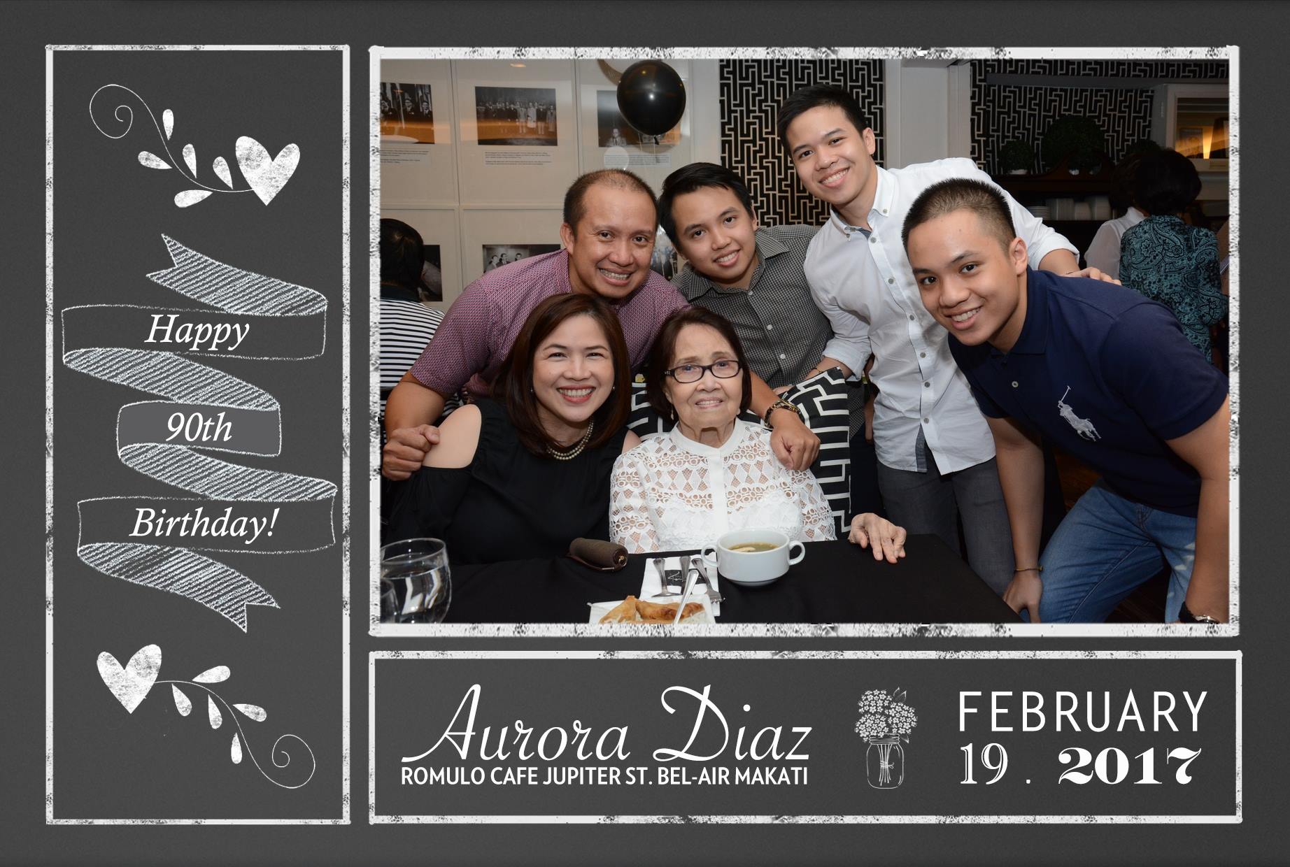 Aurora’s 90th Birthday – Photoman