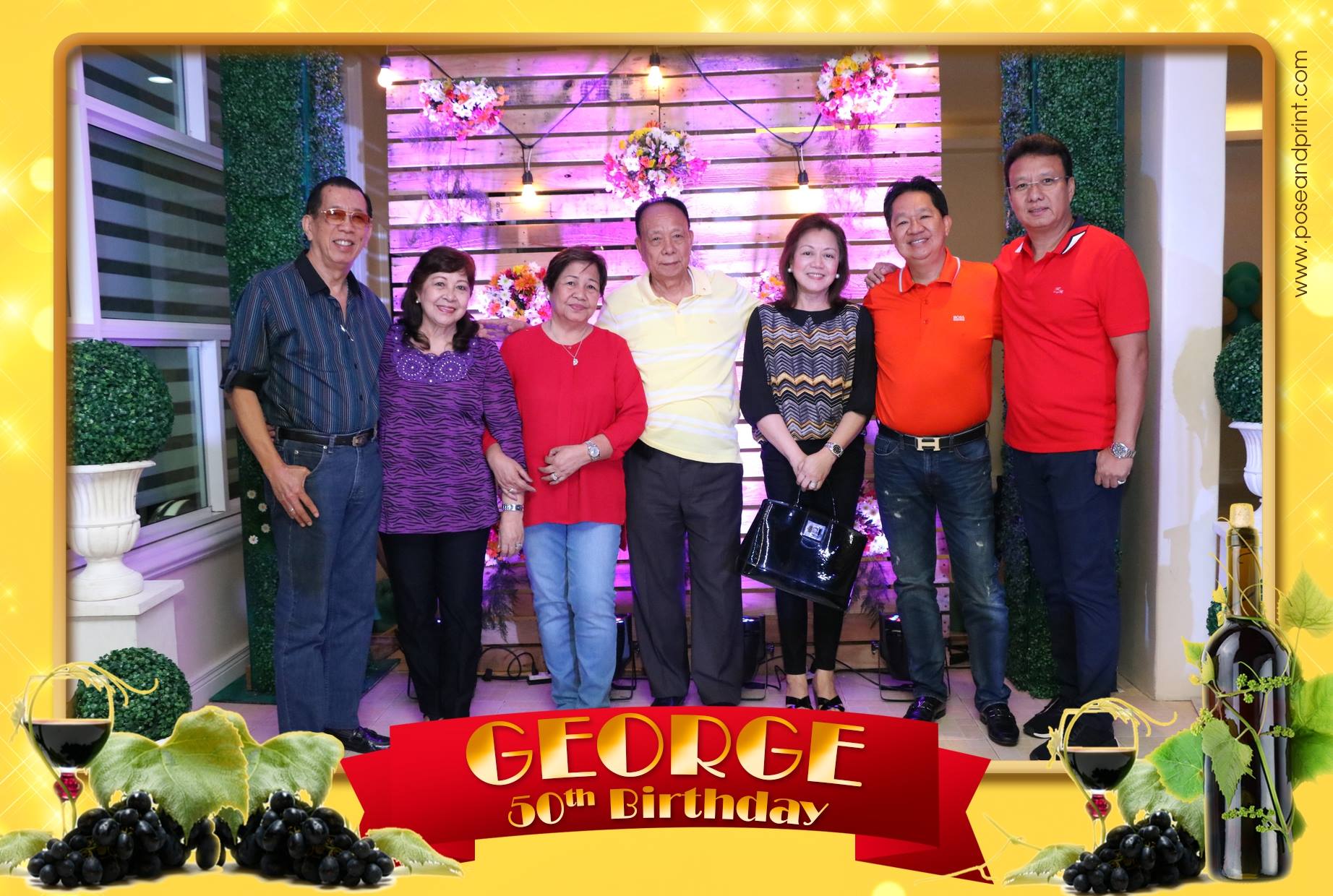 George’s 50th Birthday – Photoman
