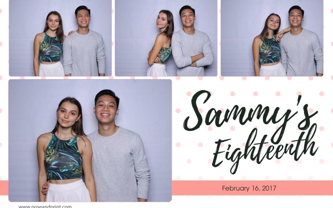 Sammy’s 18th Birthday