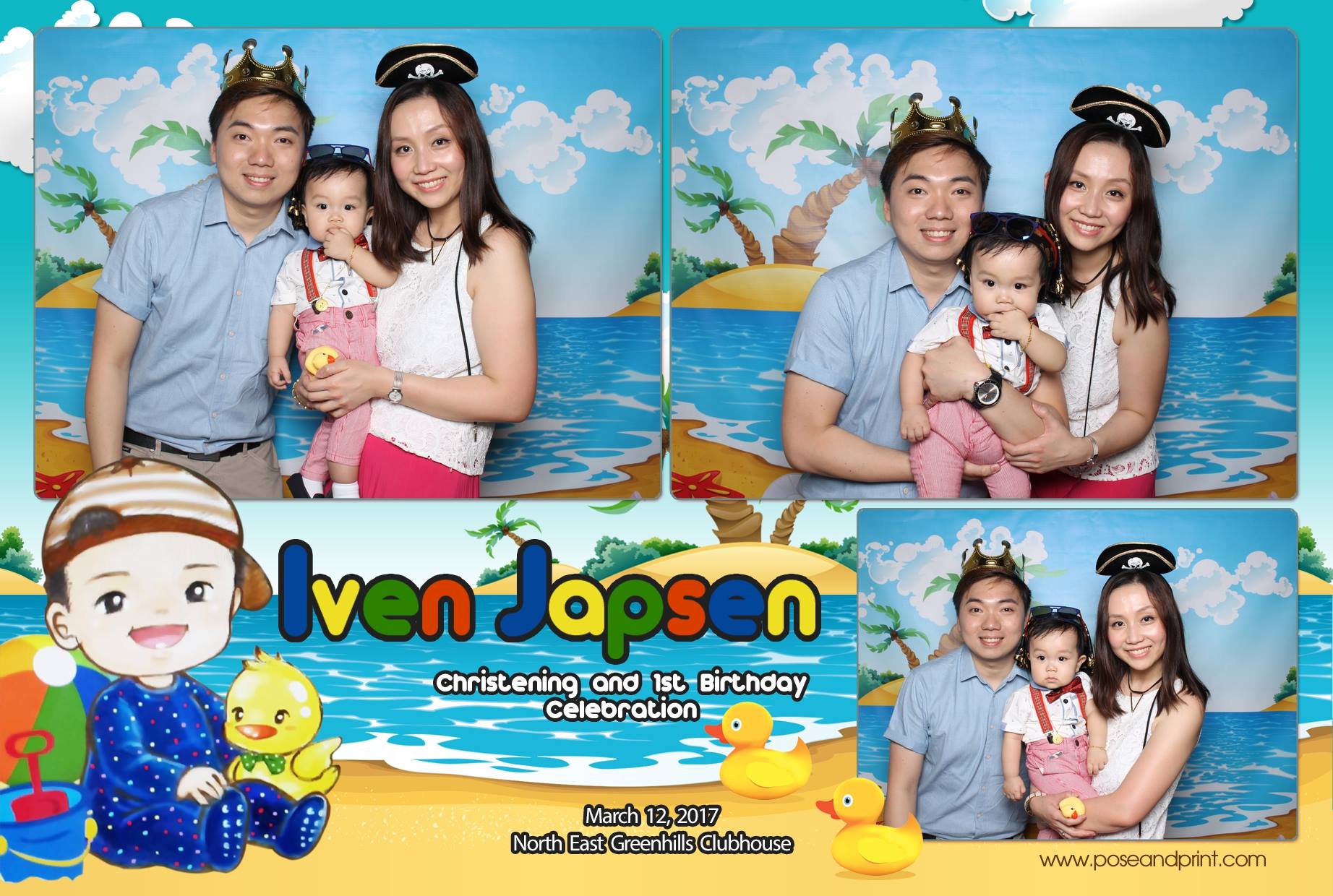 Iven Japsen’s 1st Birthday