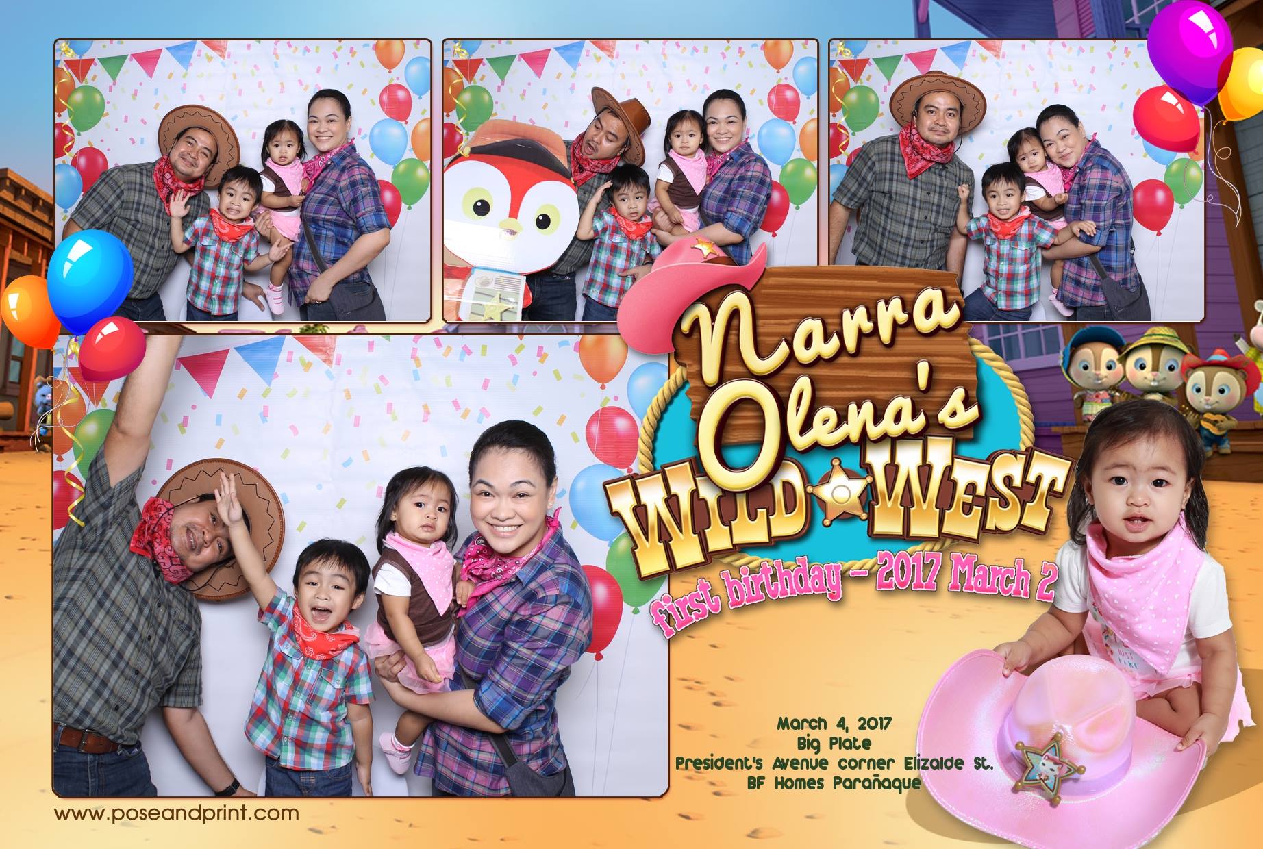 Narra Olena’s First Birthday