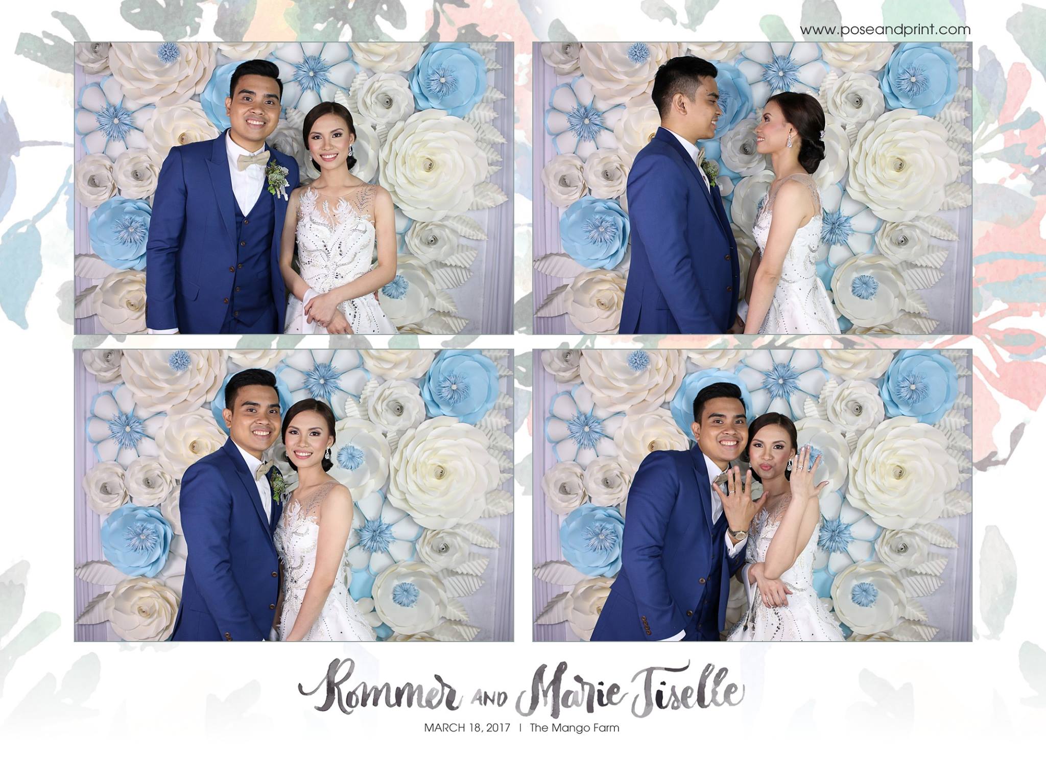 Rommer and Marie Tiselle’s Wedding