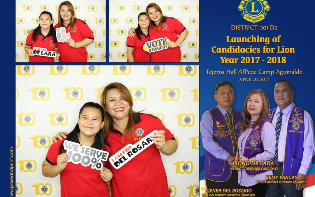 Launching of Candidacies for Lion Year 2017-18