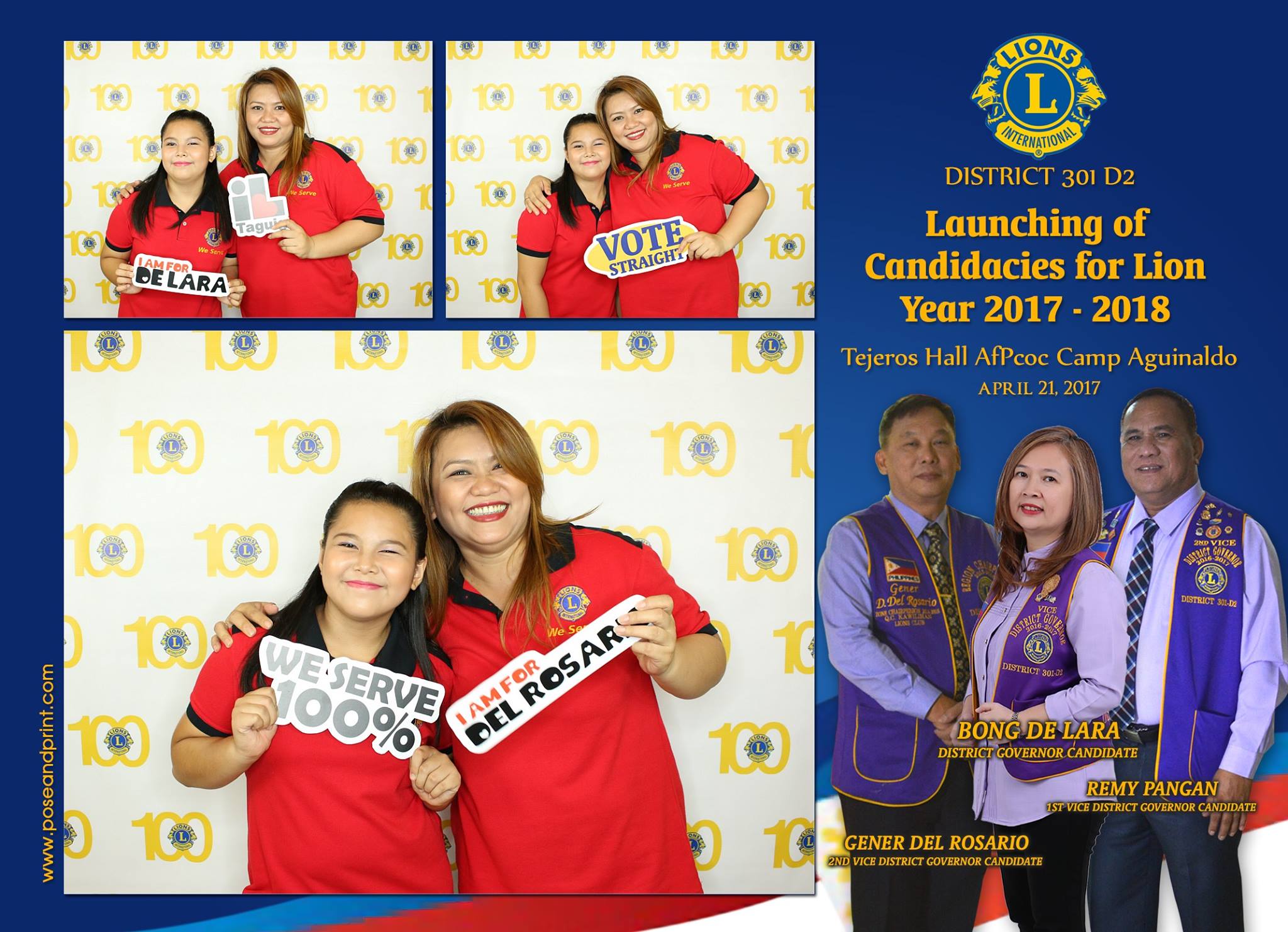 Launching of Candidacies for Lion Year 2017-18