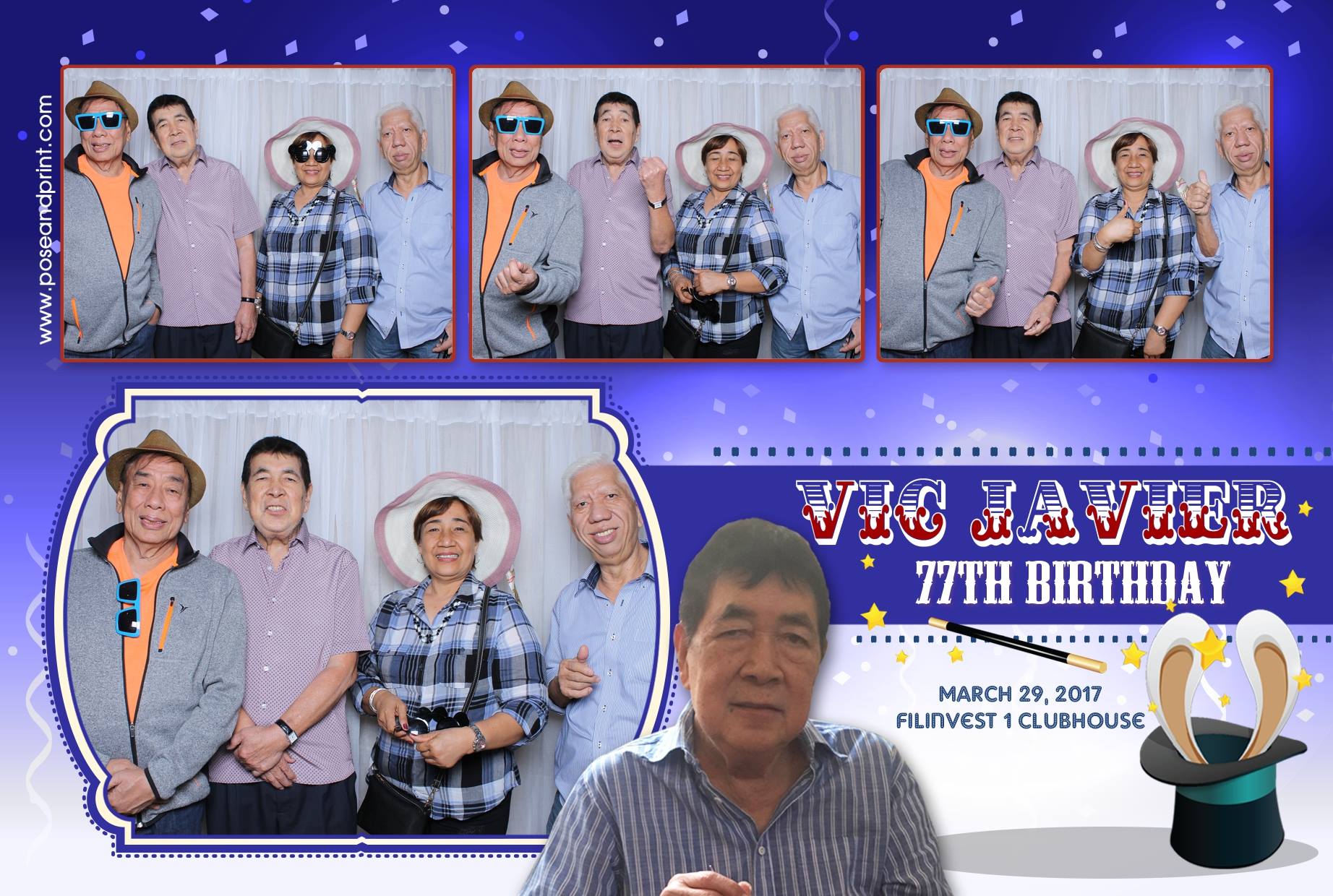 Vic Javier’s 77th Birthday