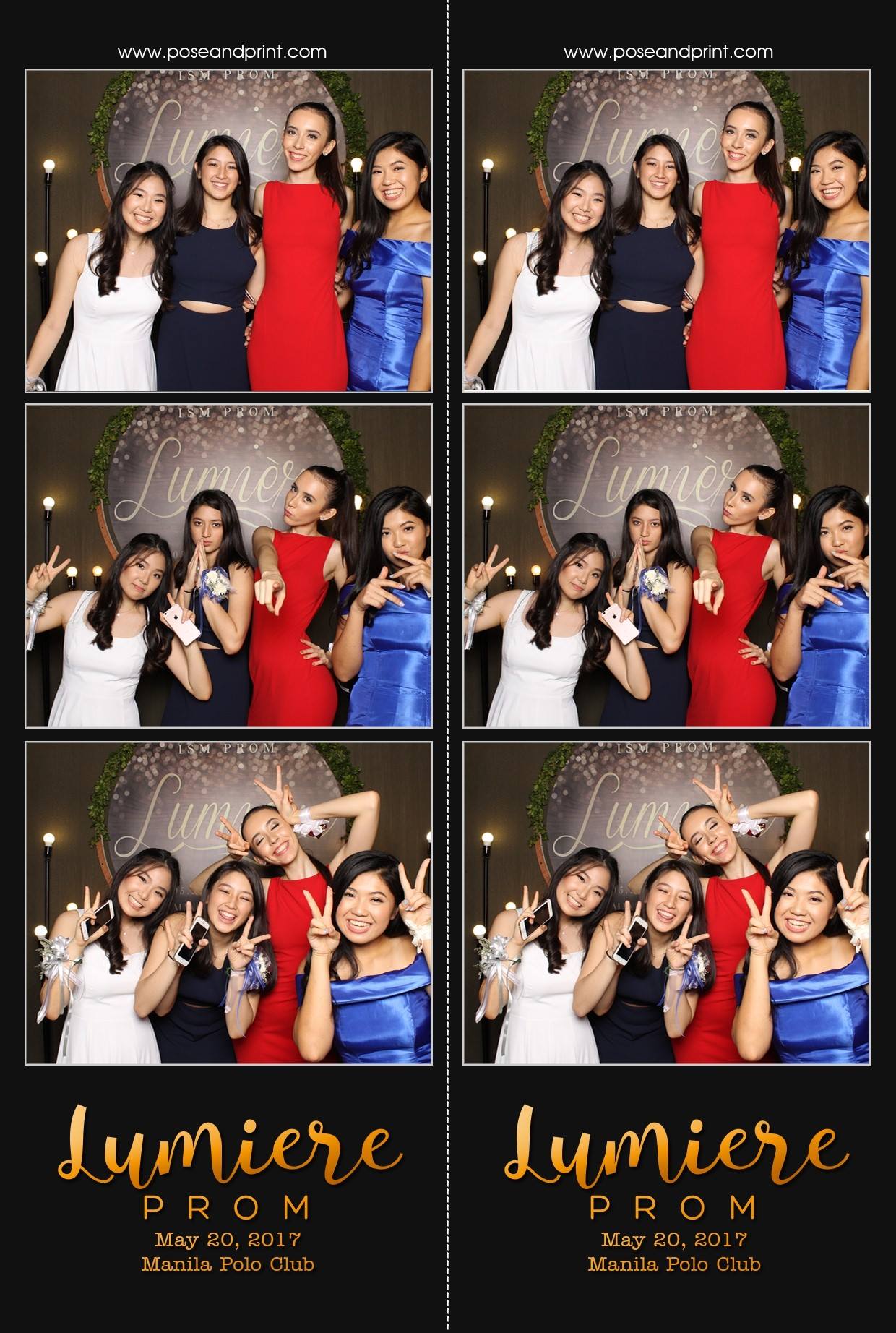 International School of Manila Prom – Booth 1