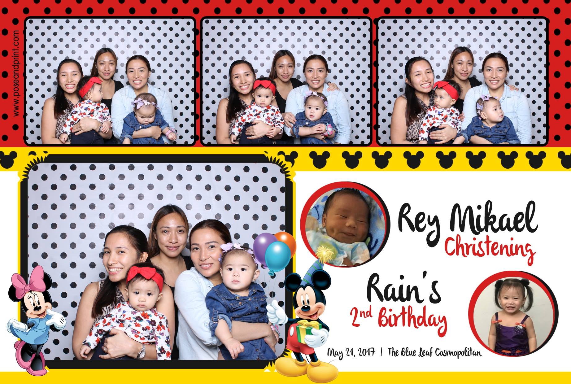 Rey Mikael’s Christening and Rain’s 2nd Birthday