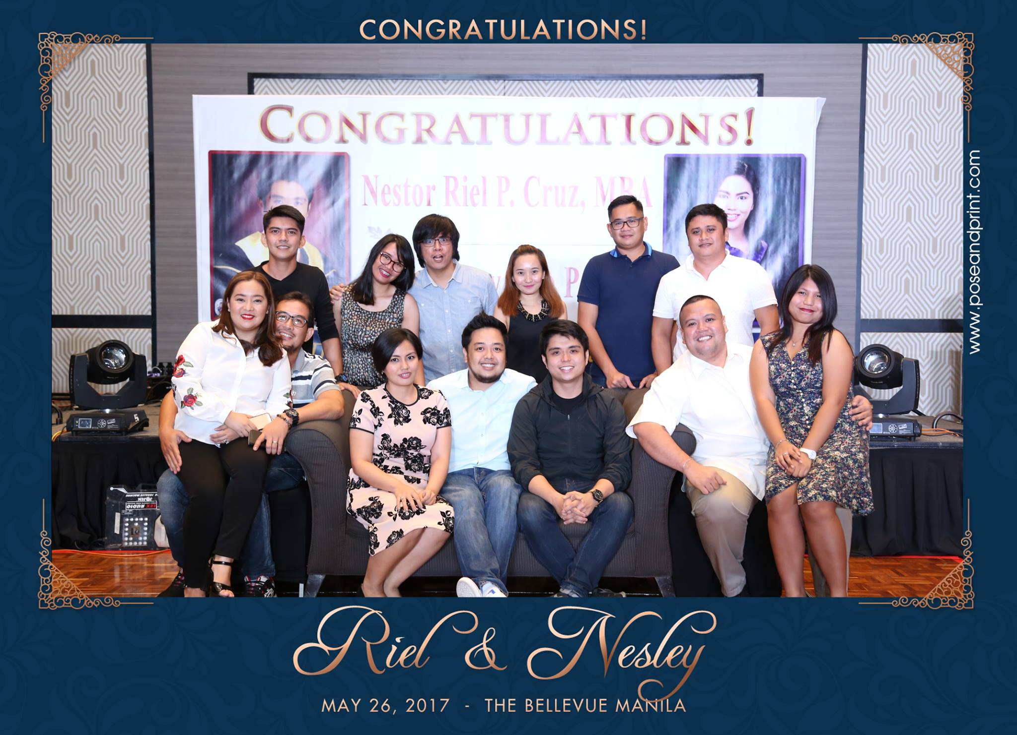 Congratulations Riel and Nesley – Photoman