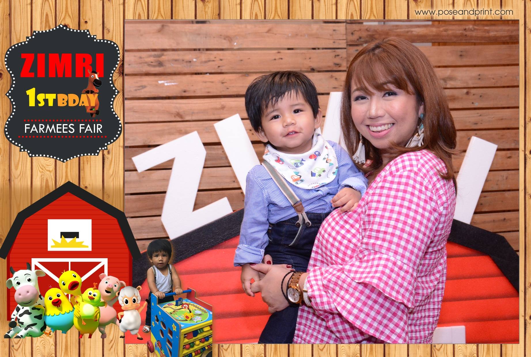 Zimri’s 1st Birthday – Photoman