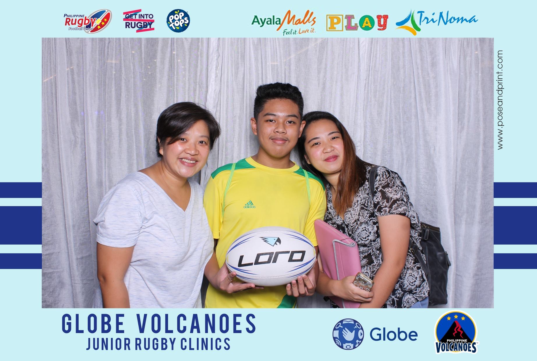 Globe Volcanoes Junior Rugby Clinics @ Trinoma