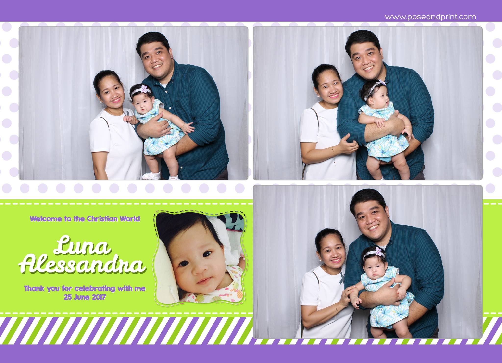 Luna Alessandra’s Christening