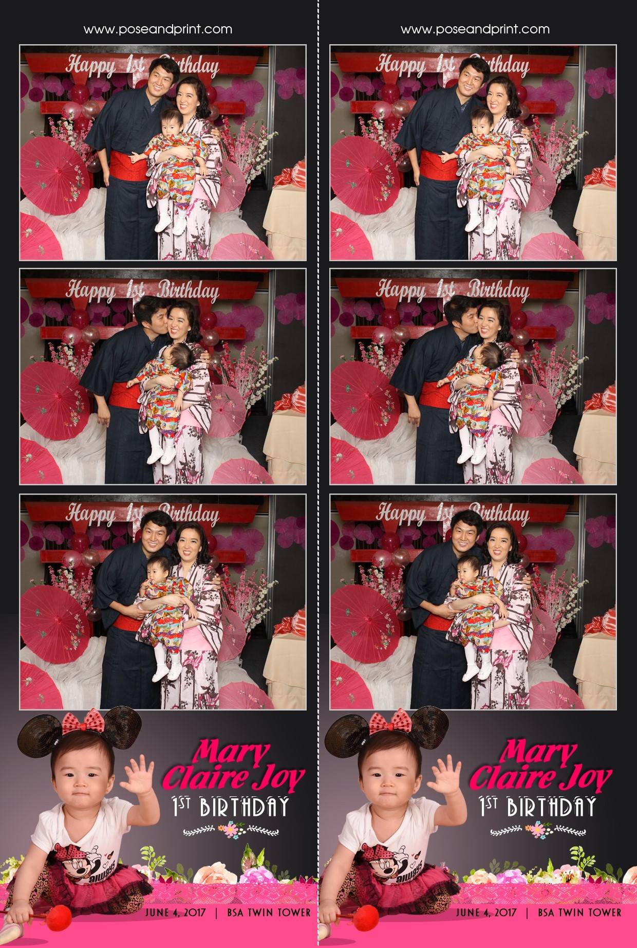 Mary Claire Joy’s 1st Birthday