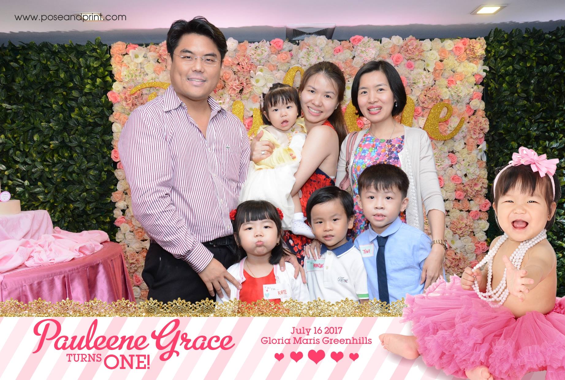Pauleene Grace’s 1st Birthday – Photoman