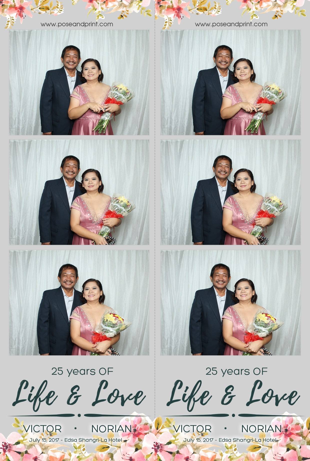 Victor and Norian’s 25 Years of Love & Life