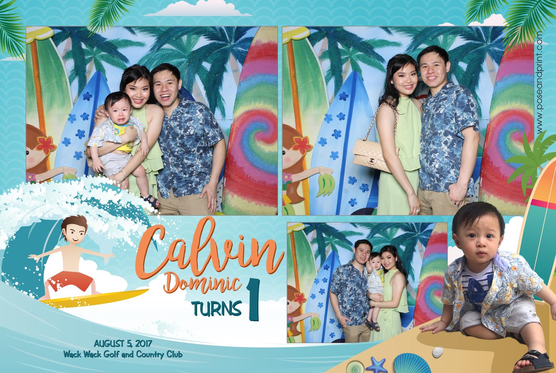 Calvin Dominique’s 1st Birthday