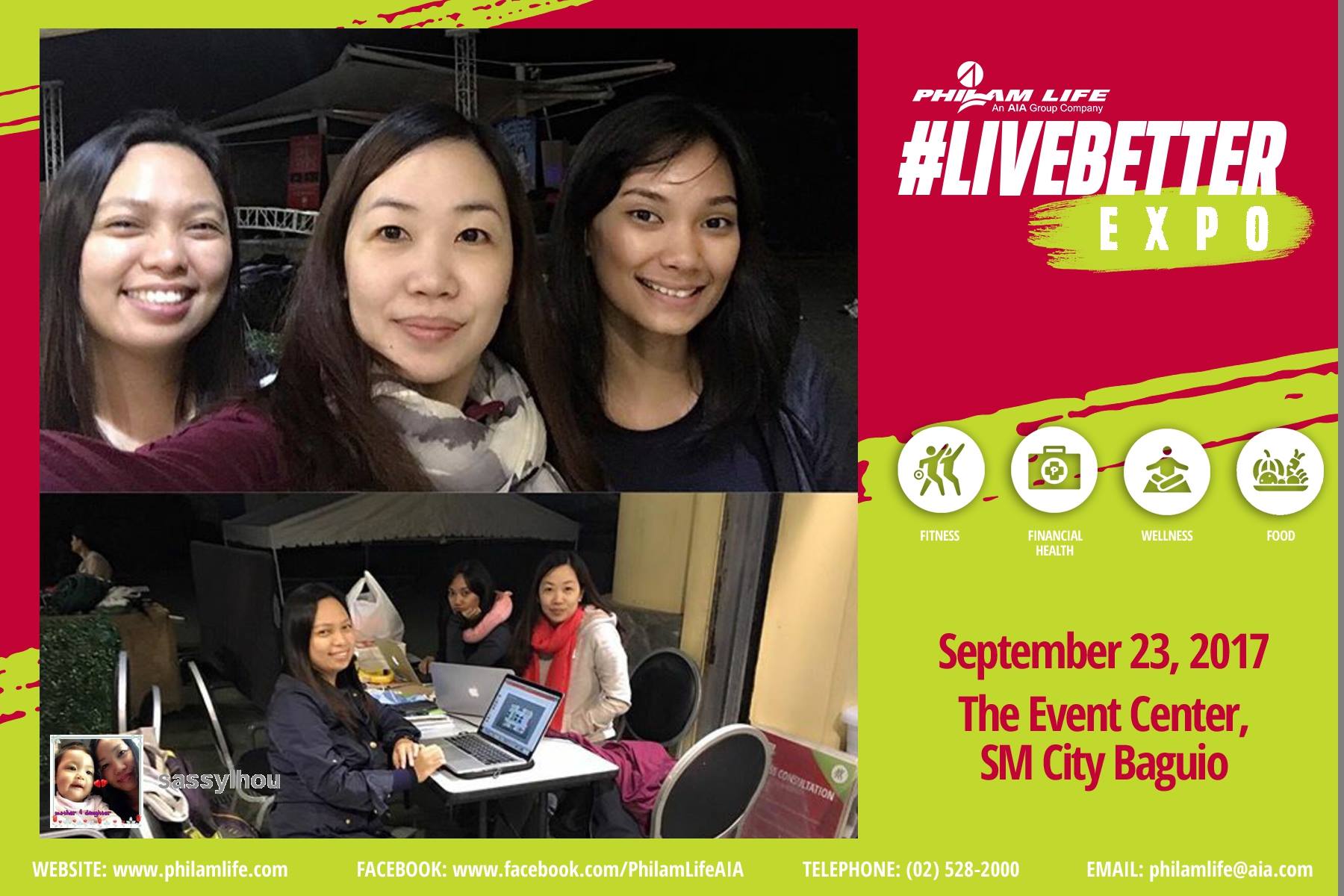 Philam Life #LiveBetter Expo at Baguio – Hashtag Project