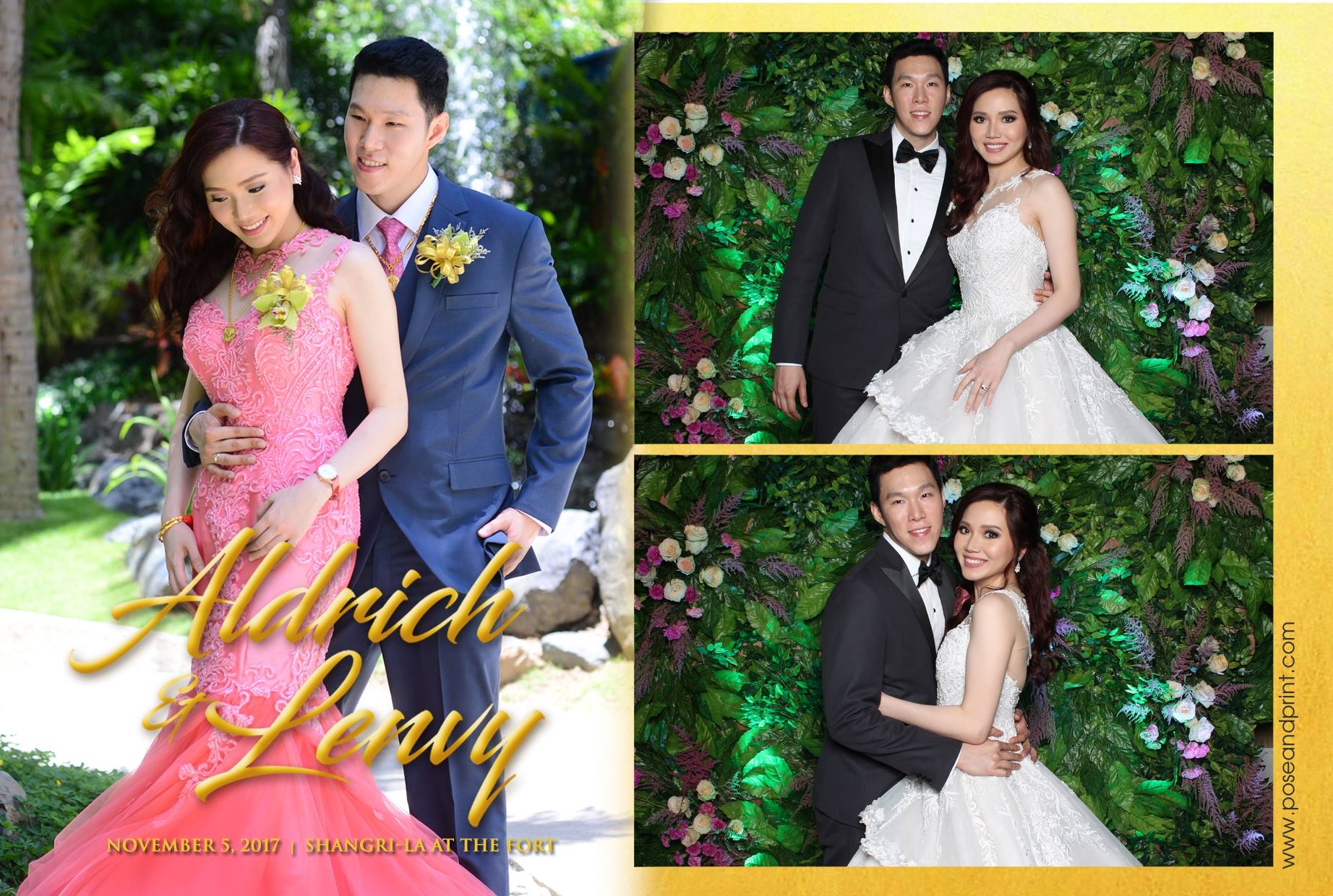 Aldrich and Lenvy’s Wedding