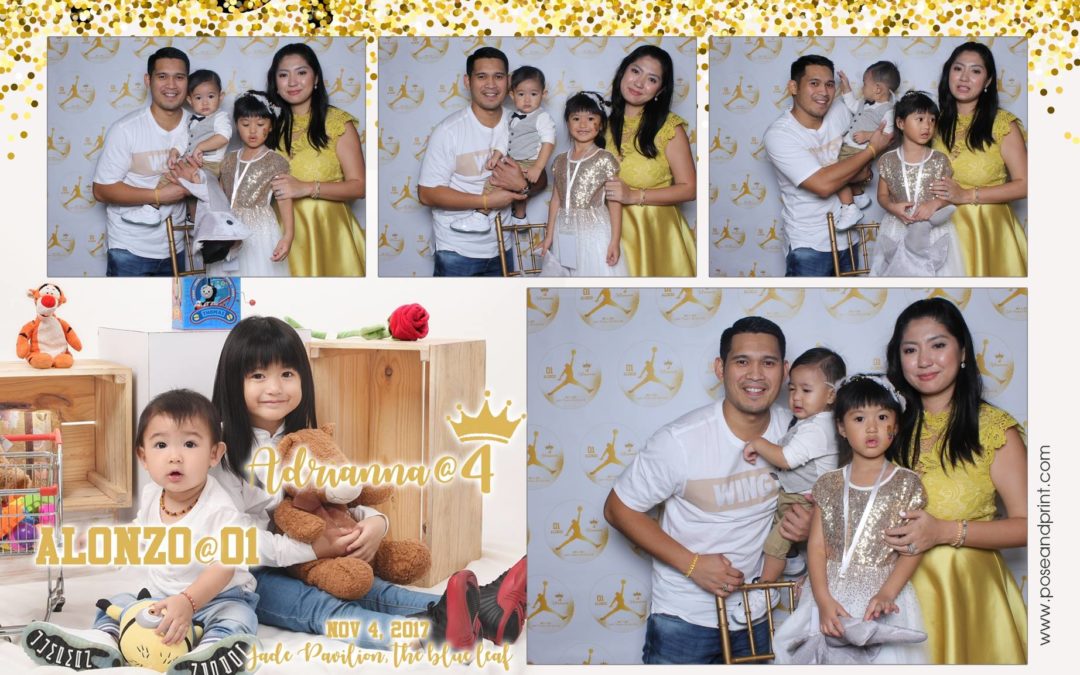 Alonzo’s 1st and Adrianna’s 4th Birthday