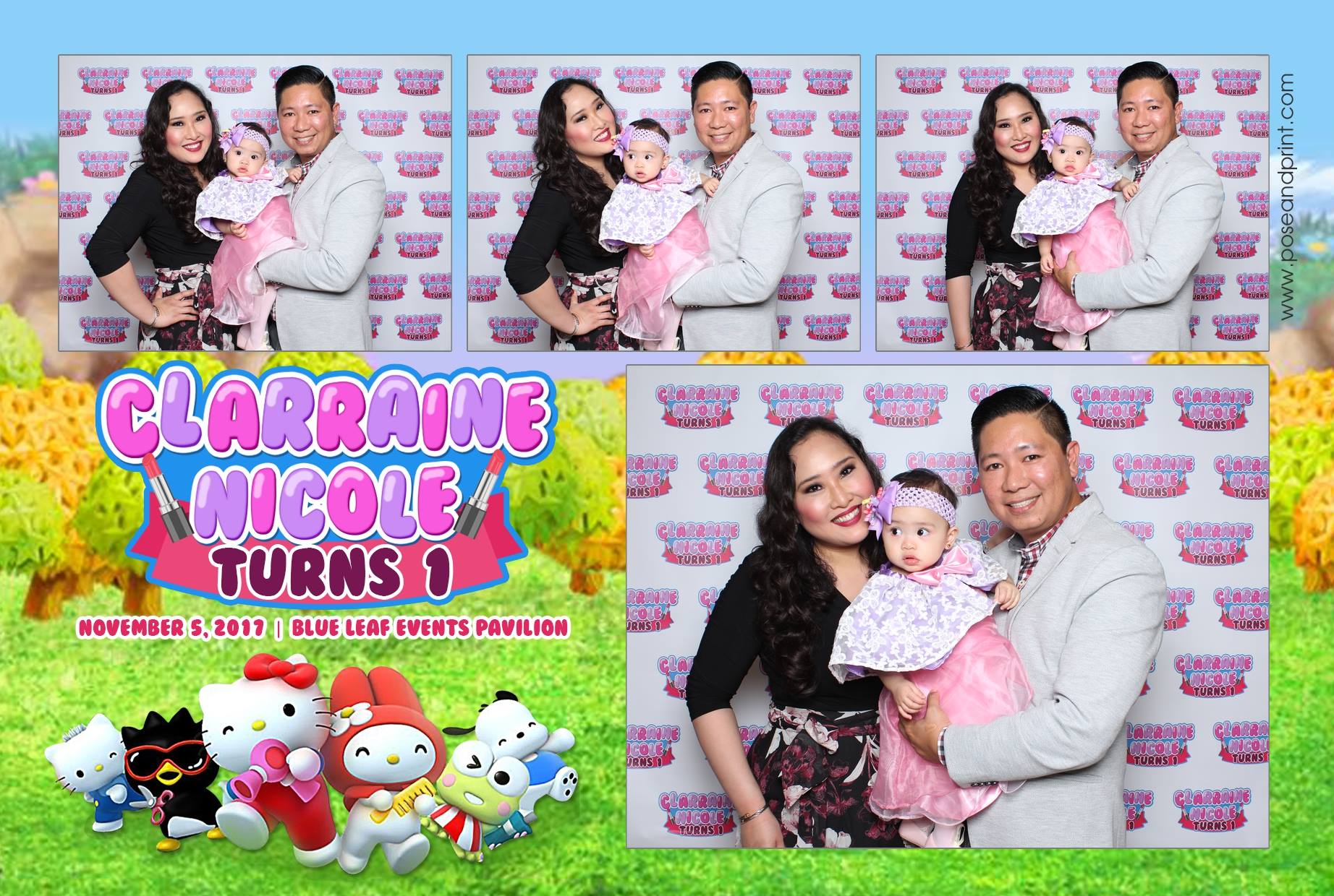 Clarraine Nicole’s 1st Birthday