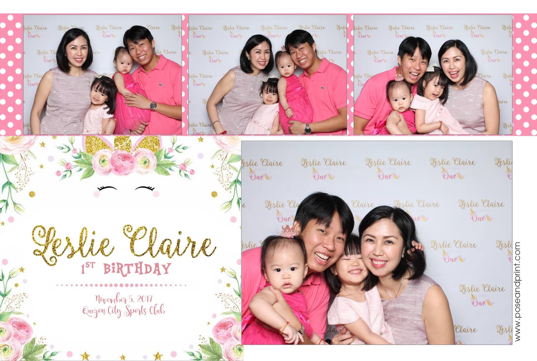 Leslie Claire’s 1st Birthday