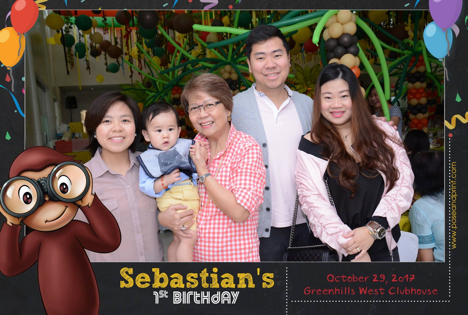 Sebastian’s 1st Birthday – Photoman