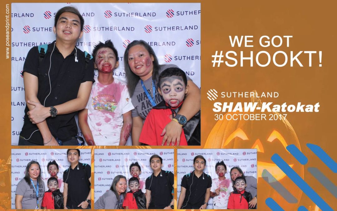 Sutherland Shaw Halloween Party 2017