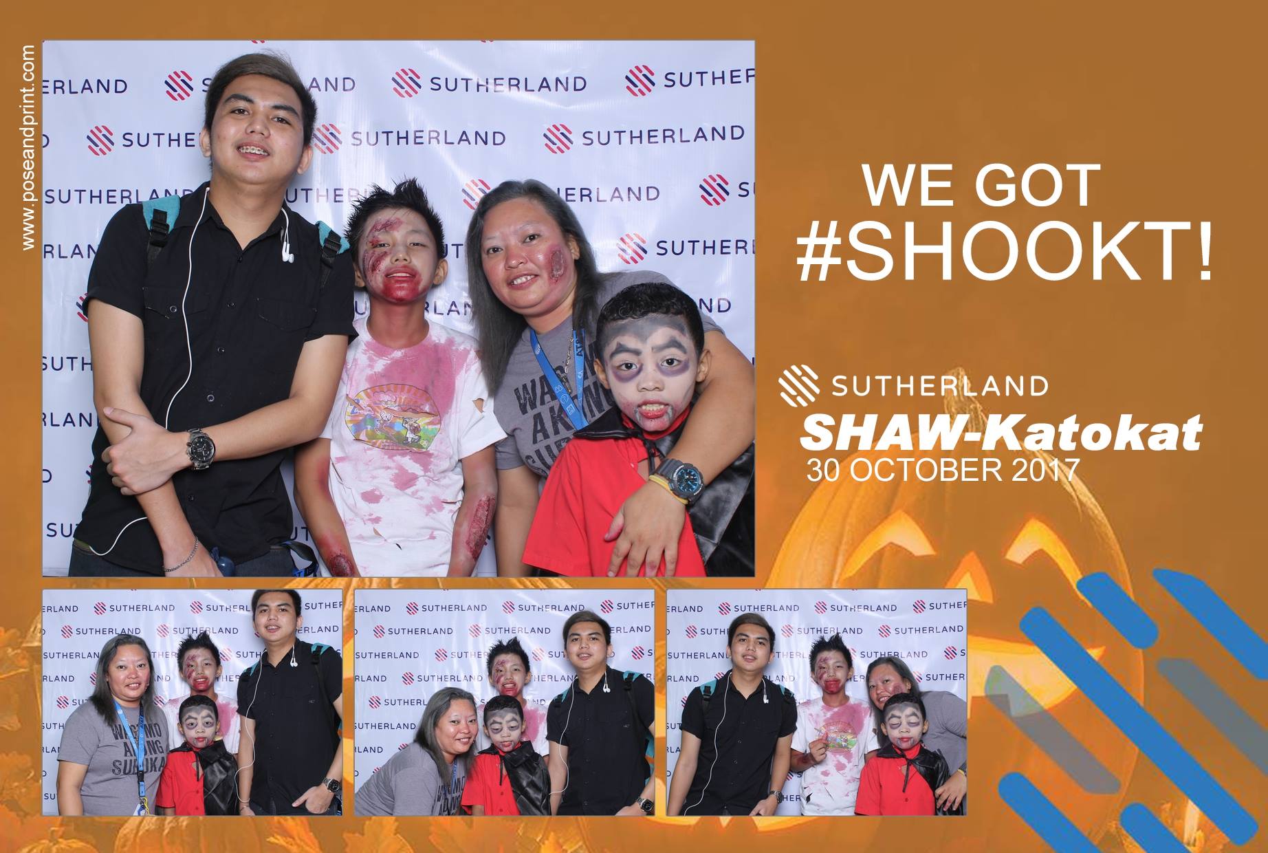 Sutherland Shaw Halloween Party 2017