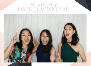 Jamie Claudine Yap’s 18th Birthday – Boomerang Booth