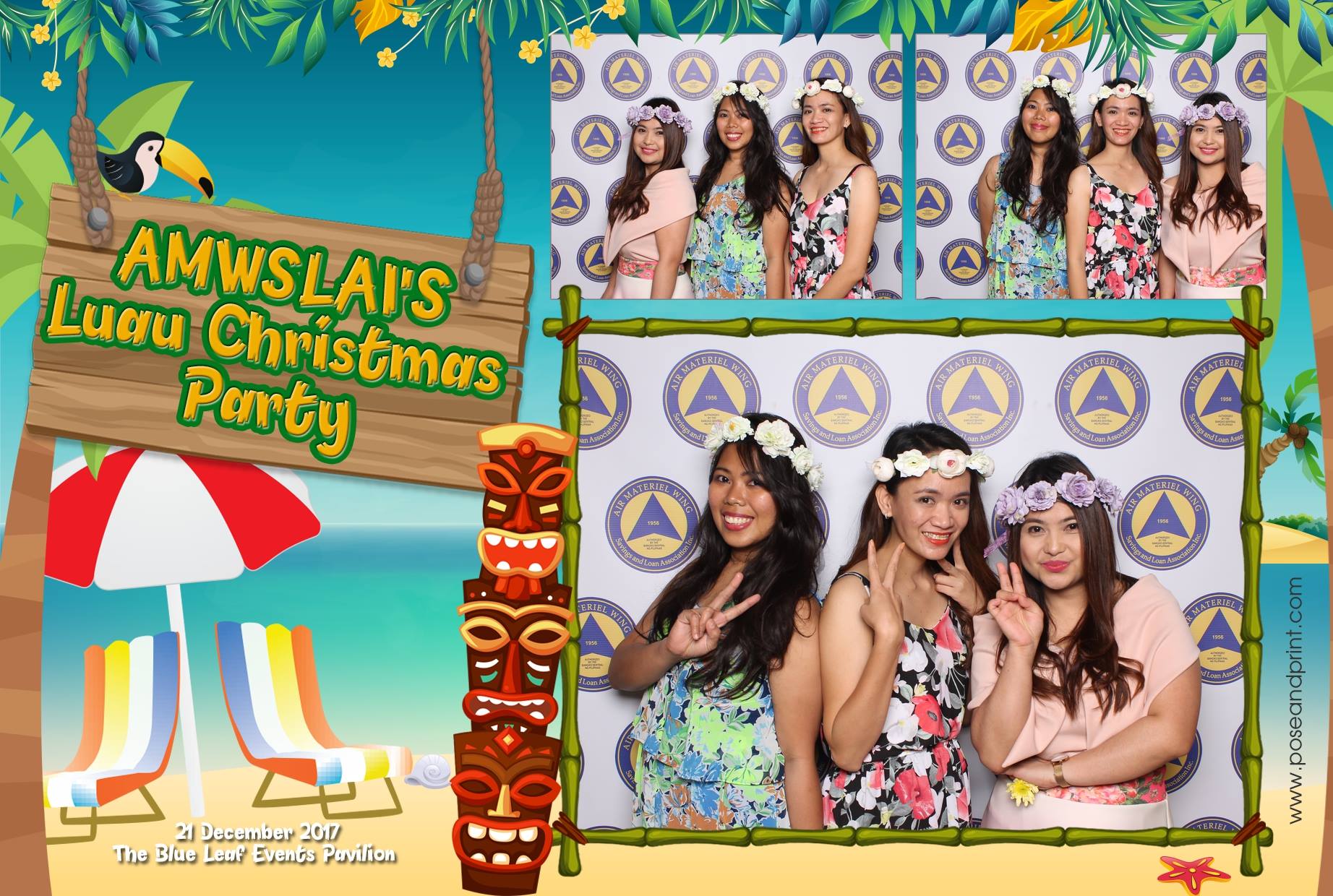 AMWSLAI’s Luau Christmas Party