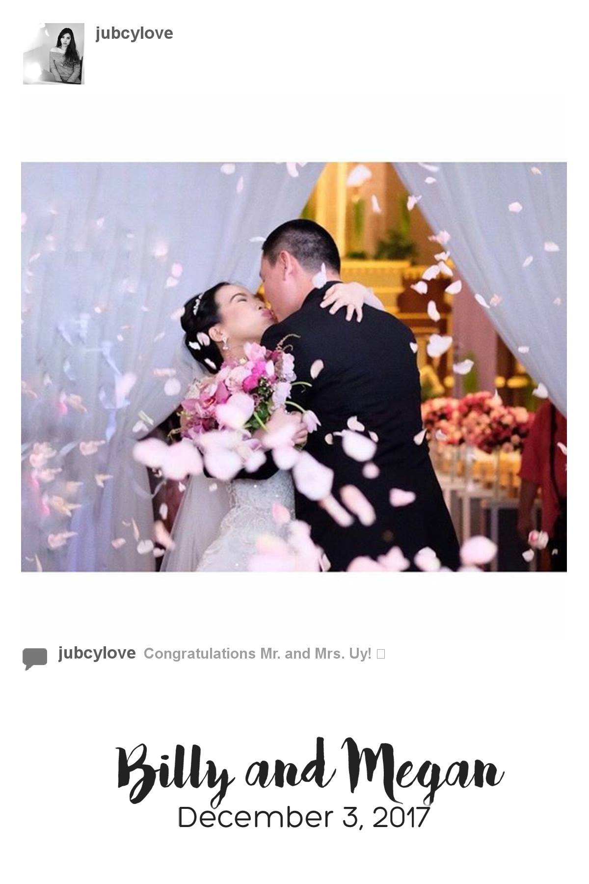 Billy and Megan’s Wedding – Hashtag Project