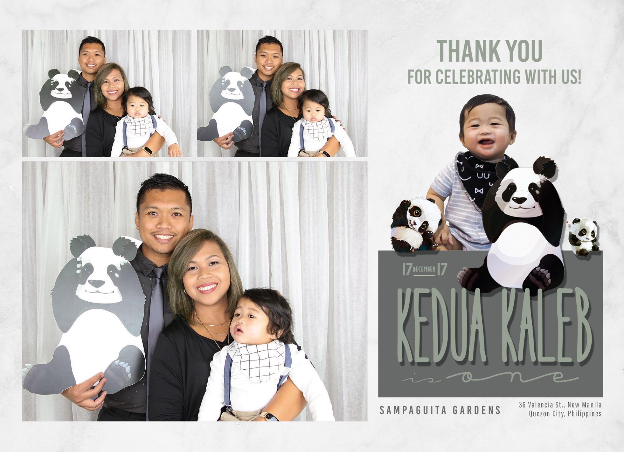 Kedua Kaleb’s First Birthday