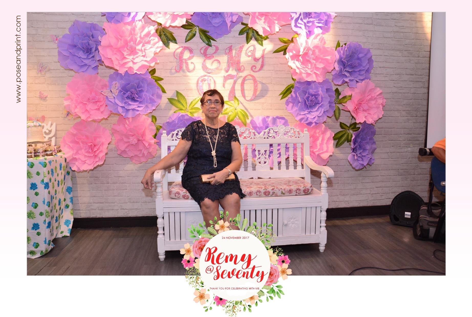 Remy’s 70th Birthday – Photoman