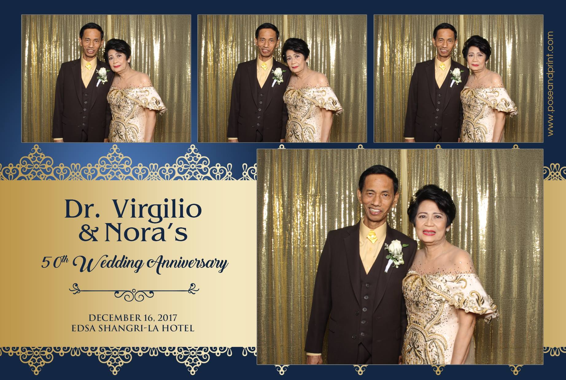 Dr.Virgilio and Nora’s 50th Wedding Anniversary