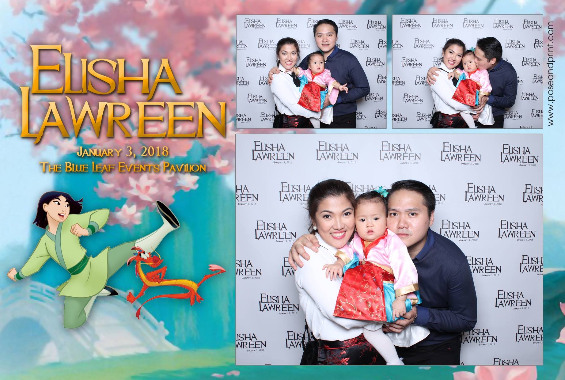 Elisha Lawreen’s 1st BIrthday