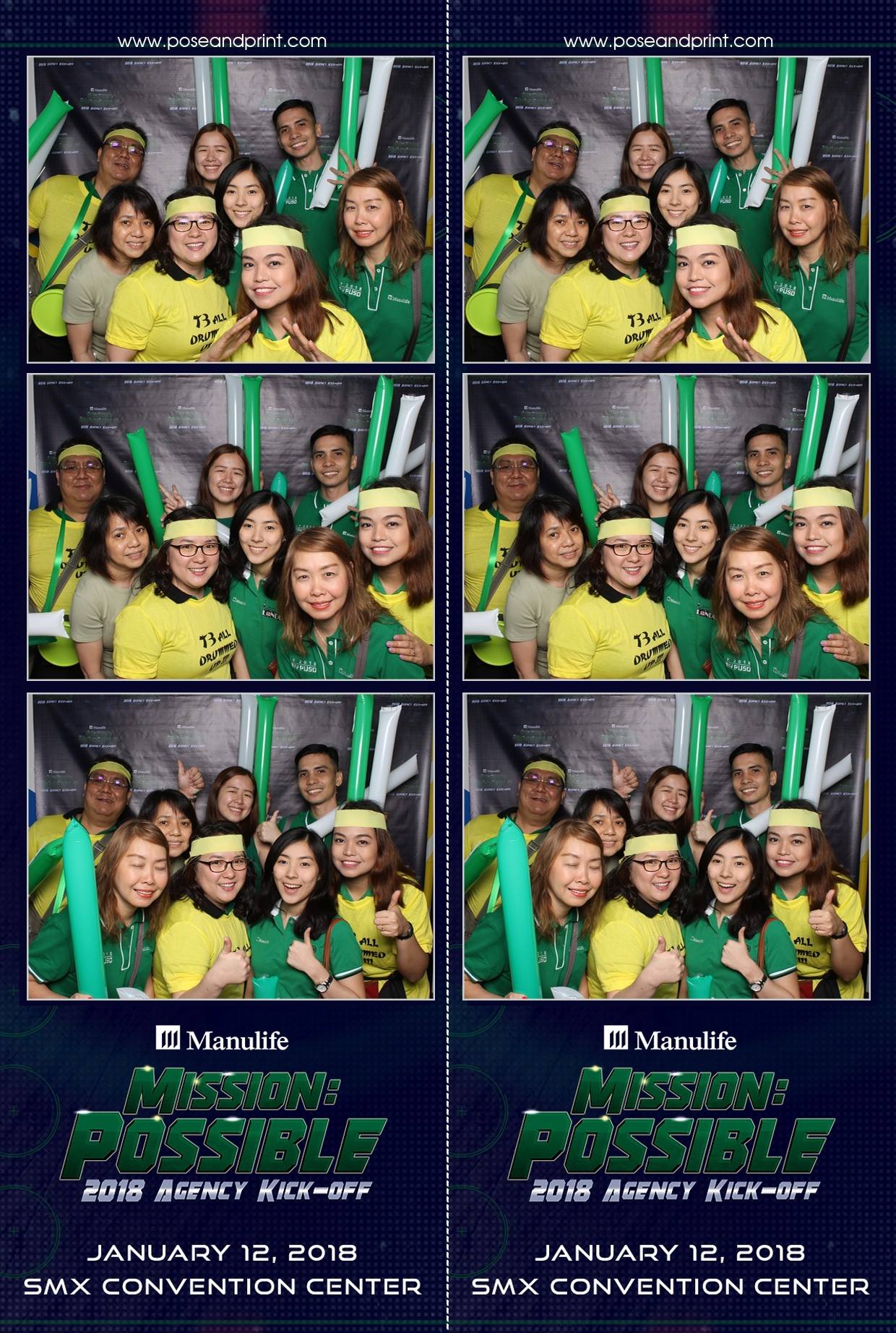 Manulife Mission:Possible 2018 Agency Kick-Off – Booth 1