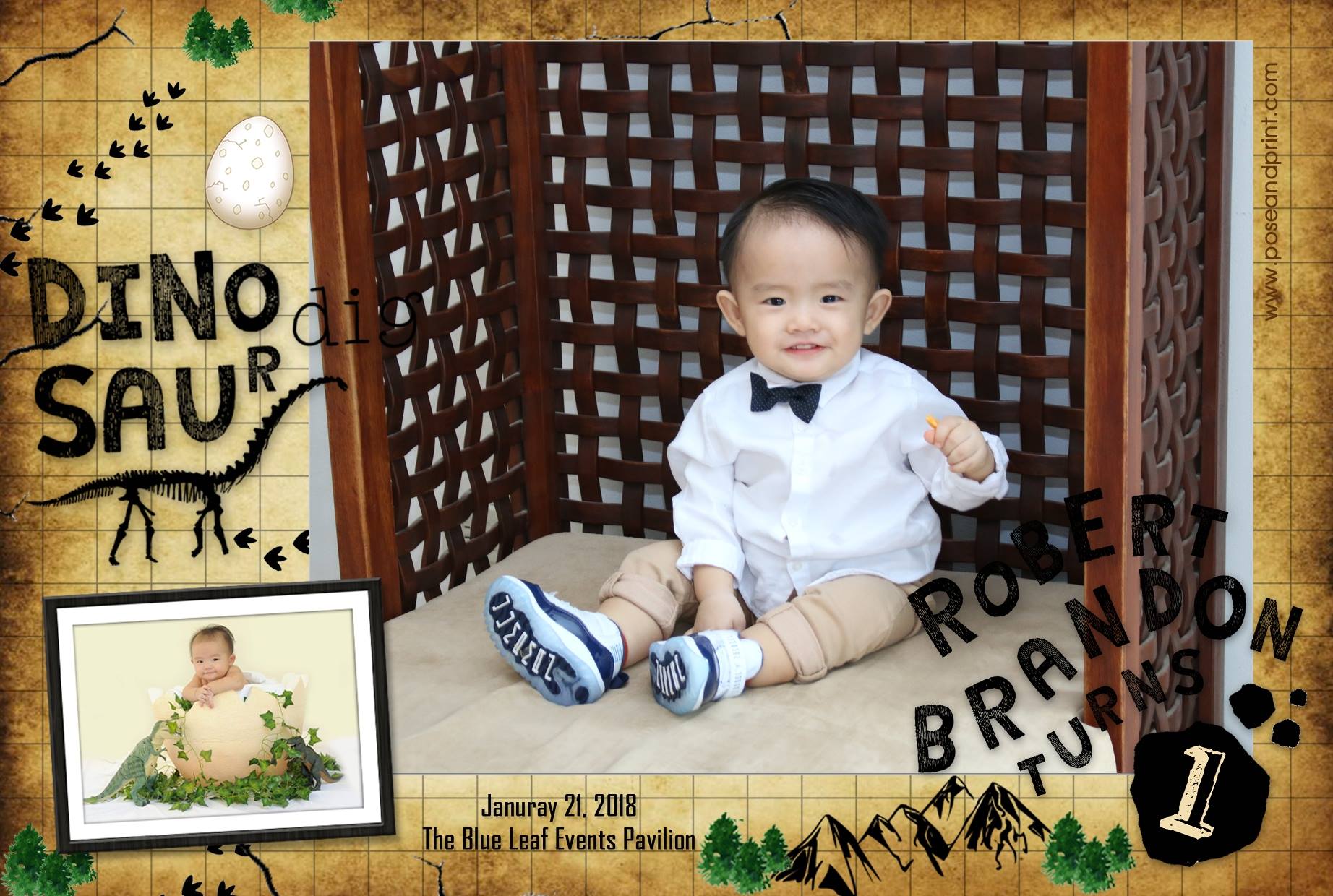 Robert Brandon’s 1st Birthday – Photoman