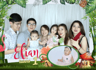 Elian Turns 1 – Boomerang Booth