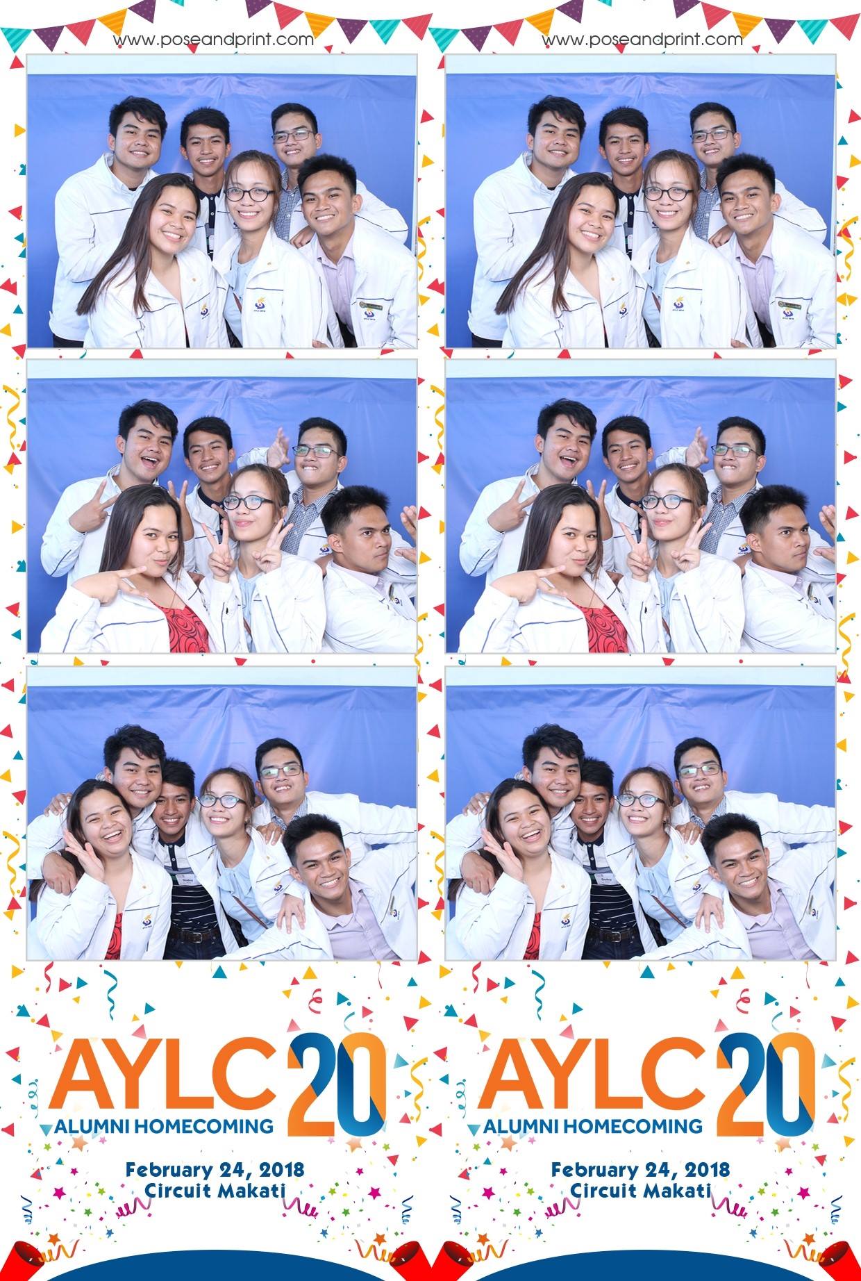 AYLC 20th Alumni Homecoming – Booth 1
